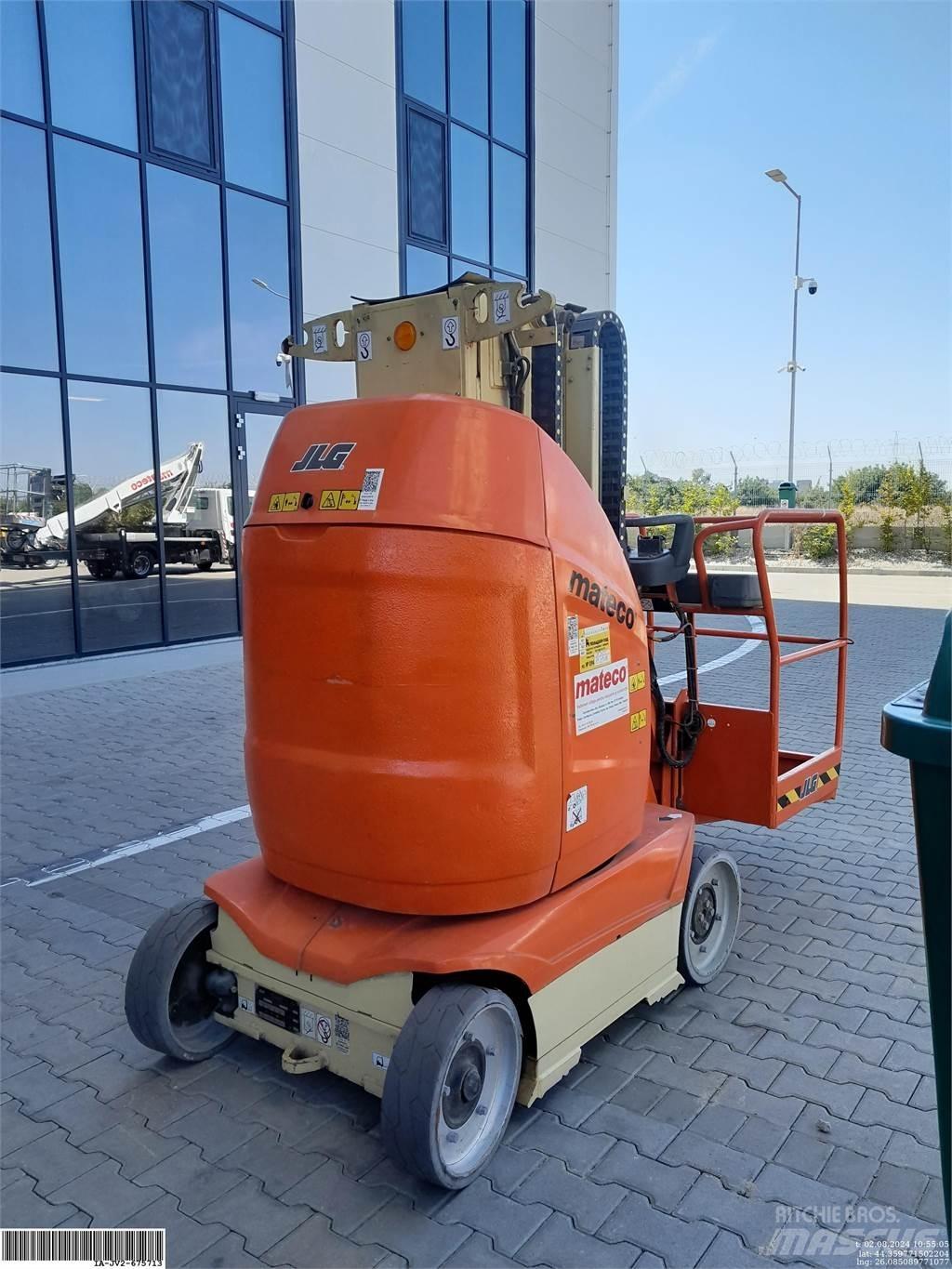 JLG Toucan 10E Вертикальні щоглові підйомники