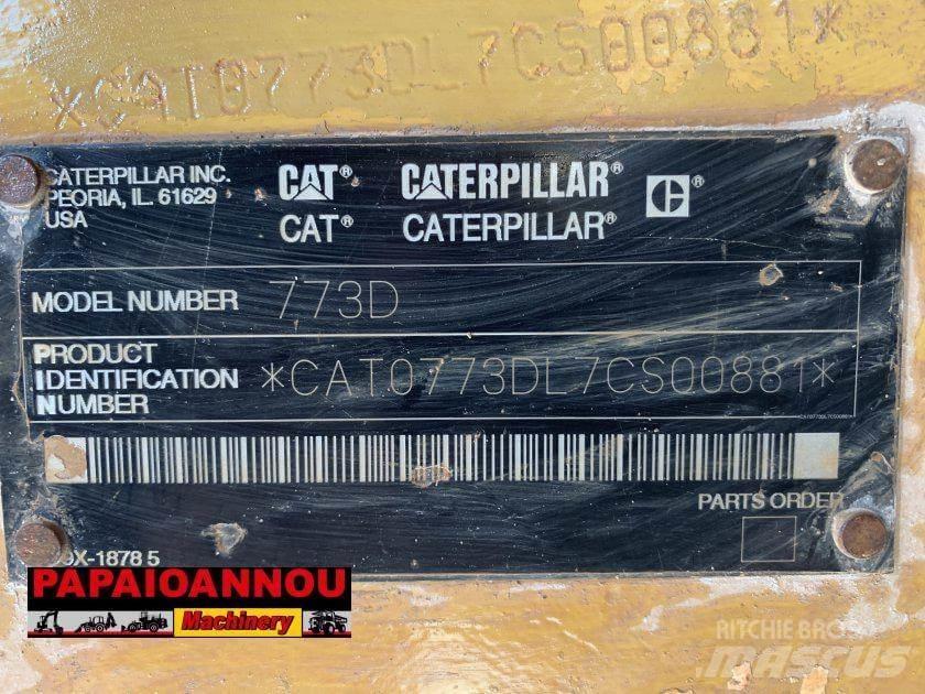 CAT 773D Будтехніка - Інші