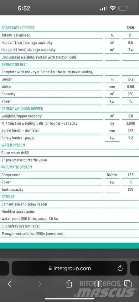 Imer oruready xs Інше обладнання