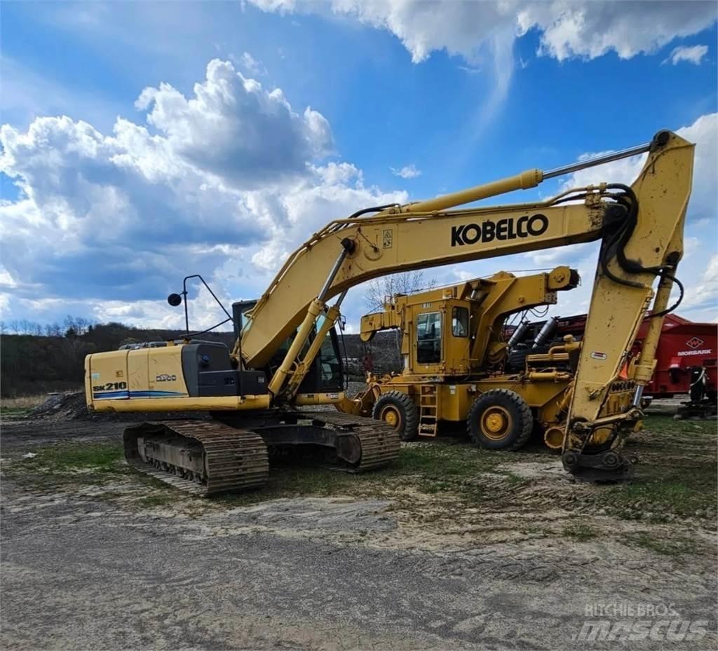 Kobelco Sk210LC Гусеничні екскаватори