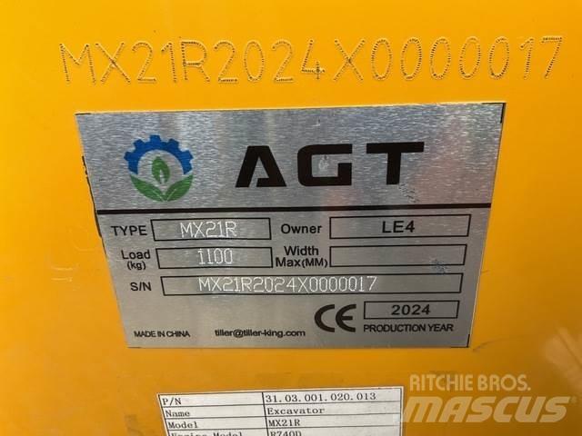 AGT MX21R Гусеничні екскаватори