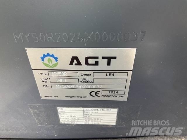 AGT MY50R Гусеничні екскаватори