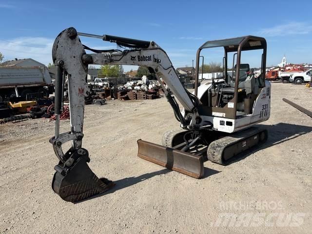 Bobcat 331 Гусеничні екскаватори