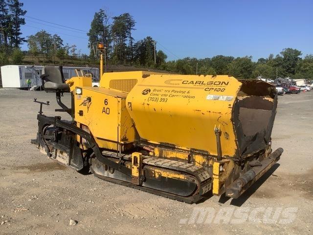 Carlson CP100 Асфальтовкладачі