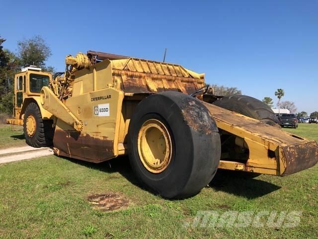 CAT 633D Скрепери