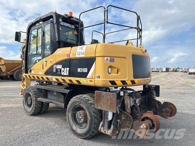 CAT M316D Колісні екскаватори