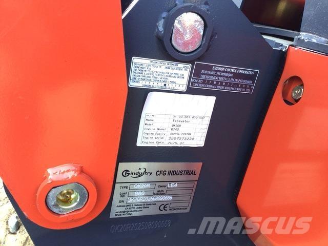 CFG QK20R Гусеничні екскаватори