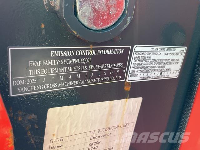 CFG QK20R Гусеничні екскаватори