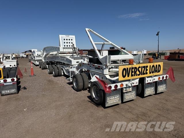 Cozad 10/Axle Низькорамні причепи