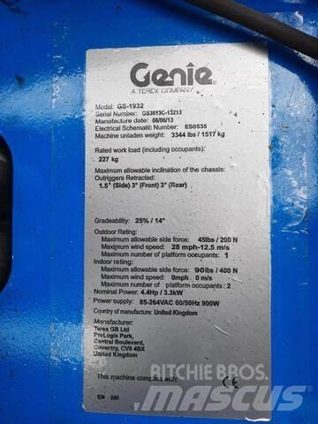 Genie GS1932 Підйомники-ножиці