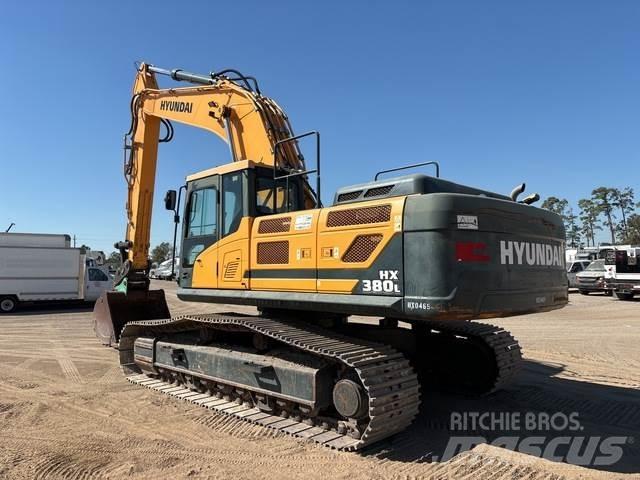 Hyundai HX380L Гусеничні екскаватори