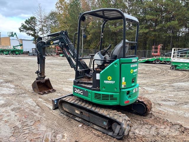 John Deere 26G Гусеничні екскаватори