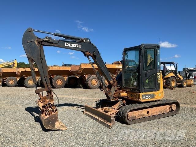 John Deere 50G Гусеничні екскаватори