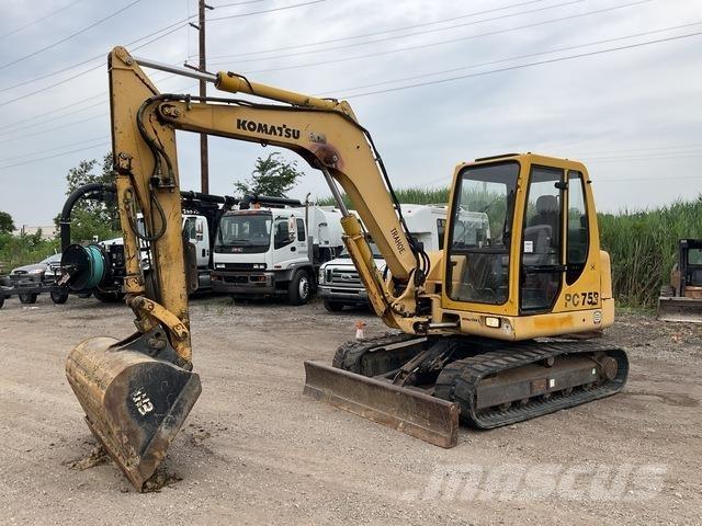 Komatsu PC75R Гусеничні екскаватори