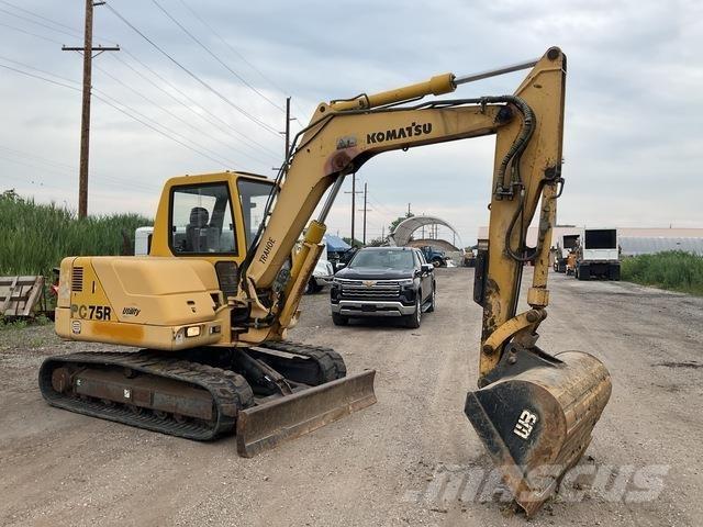 Komatsu PC75R Гусеничні екскаватори