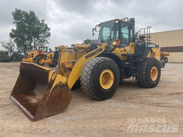 Komatsu WA470 Фронтальні навантажувачі