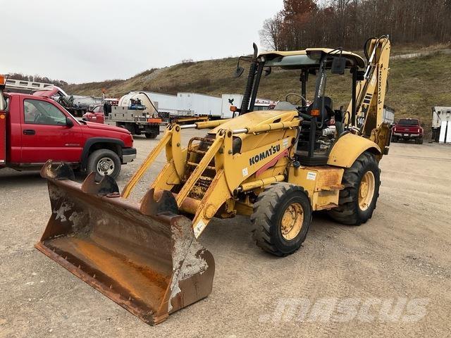 Komatsu WB140 Екскаватори-навантажувачі