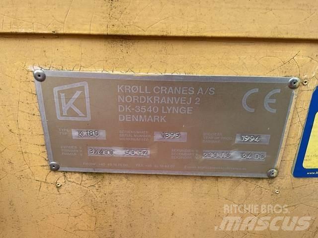 Kroll K180 Баштові крани