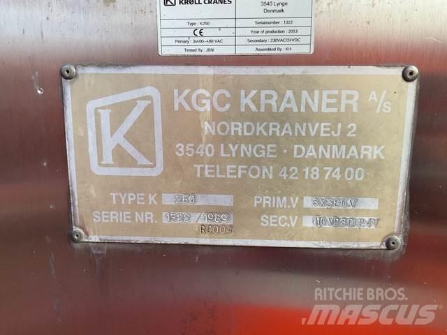 Kroll K250 Баштові крани