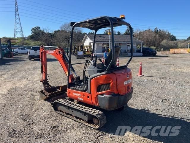 Kubota KX018-4 Міні-екскаватори < 7т
