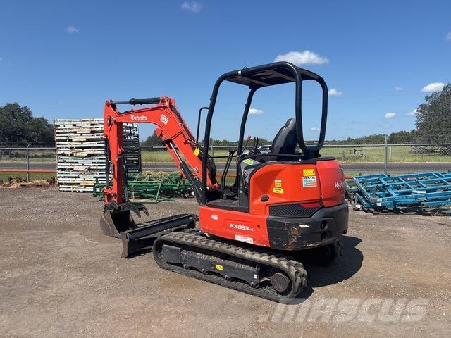 Kubota KX033-4 Гусеничні екскаватори