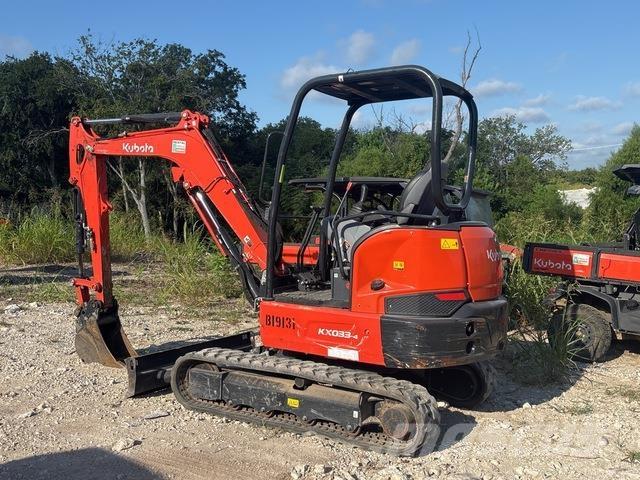 Kubota KX033-4 Гусеничні екскаватори