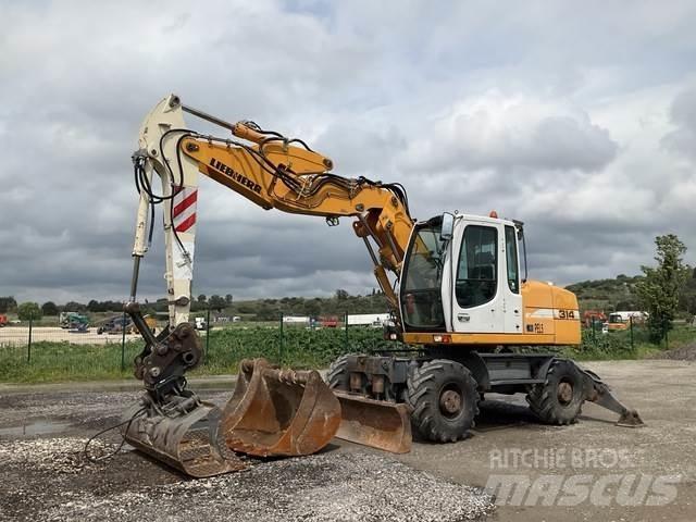 Liebherr A314 Колісні екскаватори