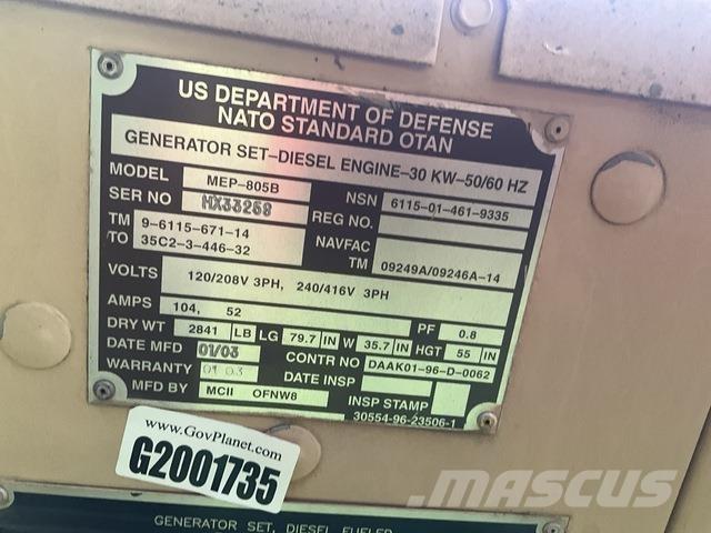  MCII MEP-805B Дизельні генератори