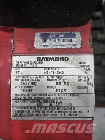 Raymond 8410 Ручні гідравлічні візки