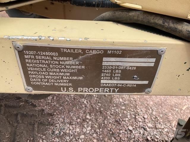  Raytheon M1102 Інші причепи