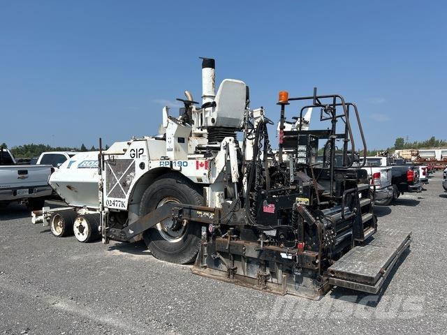 Roadtec RP-190 Асфальтовкладачі