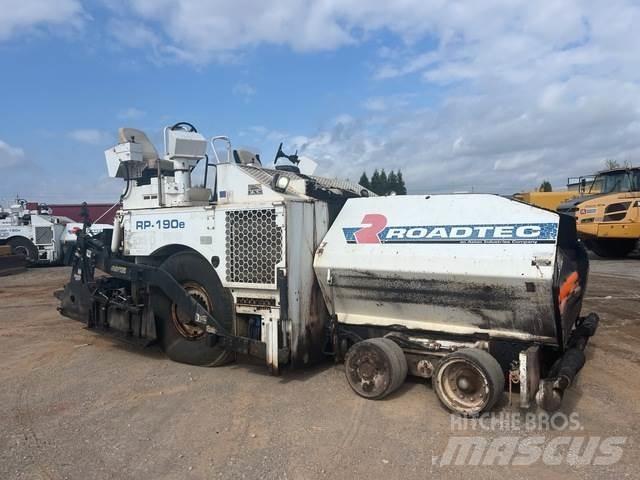 Roadtec RP190E Асфальтовкладачі
