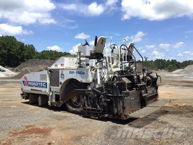 Roadtec RP190E Асфальтовкладачі