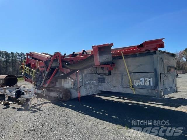 Sandvik QA331 Просіювачі