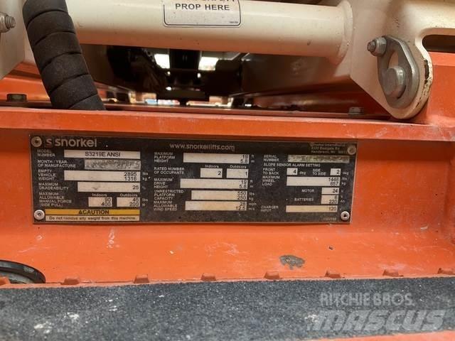 Snorkel S3219E Підйомники-ножиці
