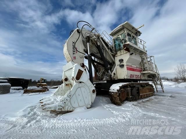 Terex RH120E Екскаватори з прямою лопатою