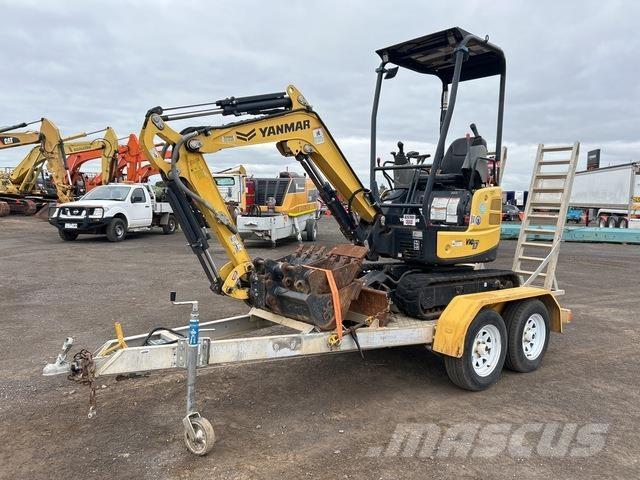 Yanmar ViO17-A Міні-екскаватори < 7т