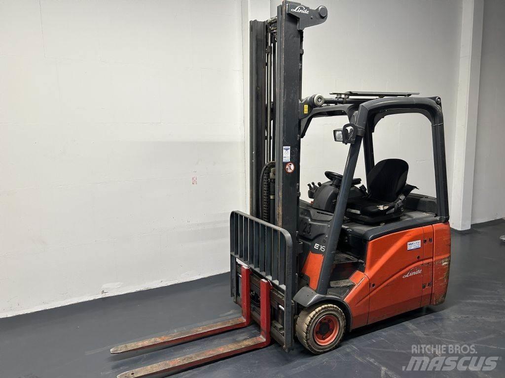 Linde E16H-01 Електронавантажувачі