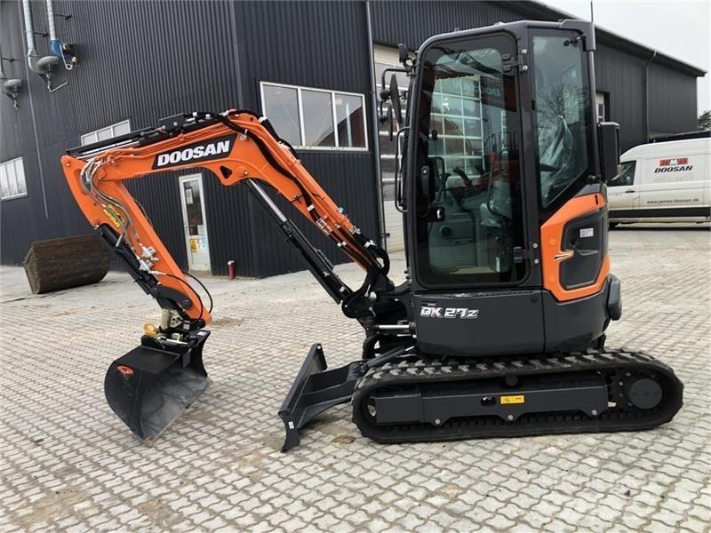 Doosan DX27Z-7 Міні-екскаватори < 7т