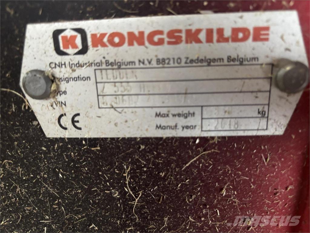 Kongskilde Z555 Граблі і сінозворушувачі