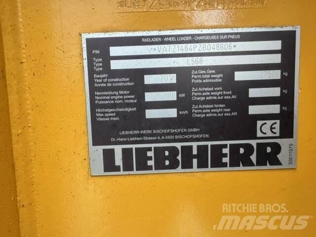 Liebherr L 566 / Waage Фронтальні навантажувачі