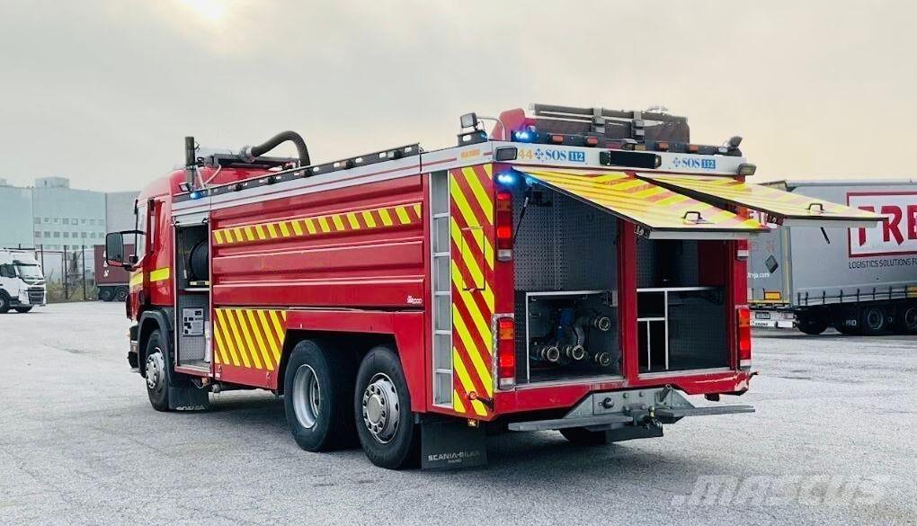 Scania 124L Пожежні машини та устаткування