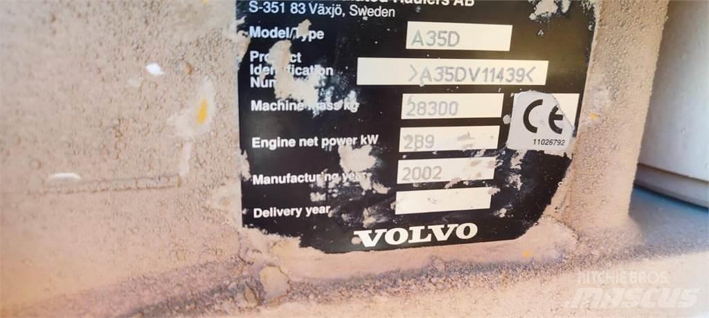 Volvo A35D Зчленовані самоскиди