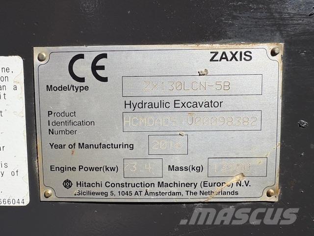 Hitachi ZX130-5 Гусеничні екскаватори