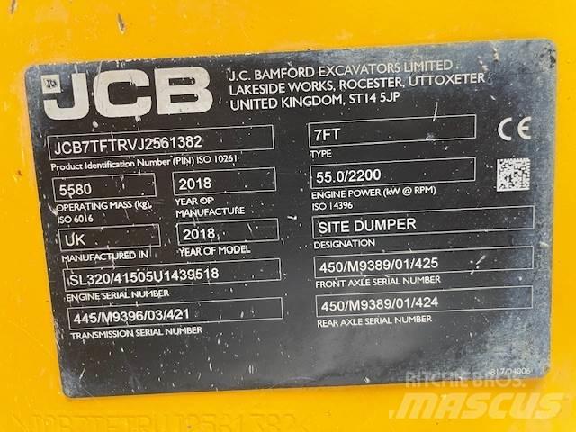 JCB 7T-1 Міні самоскиди