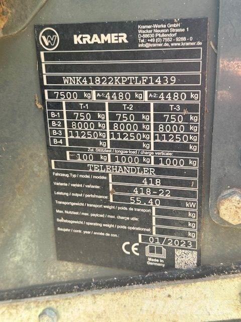 Kramer KT276 Телескопічні навантажувачі