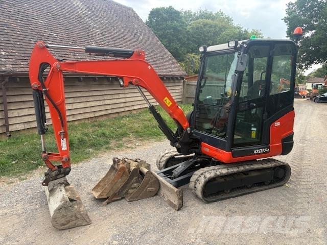 Kubota KX027-4 Середні екскаватори 7т. - 12т.