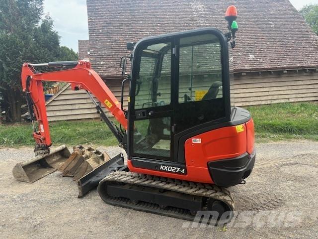 Kubota KX027-4 Середні екскаватори 7т. - 12т.