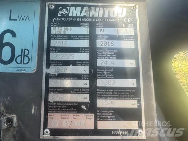 Manitou MT932 Телескопічні навантажувачі