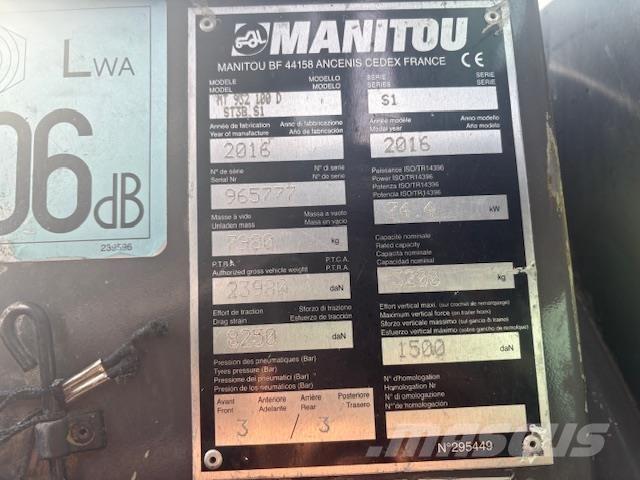 Manitou MT932 Телескопічні навантажувачі